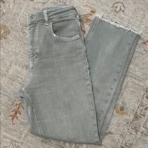 Pilcro Grayish Green Women's Jeans